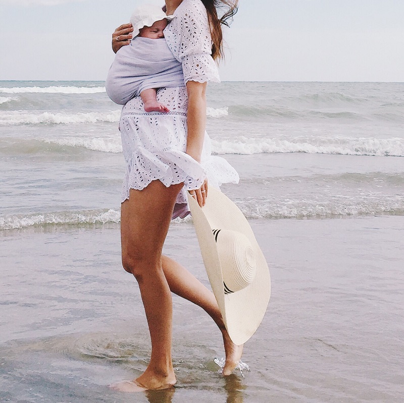 Wrap Sling 100% Algodão - Bapa Baby